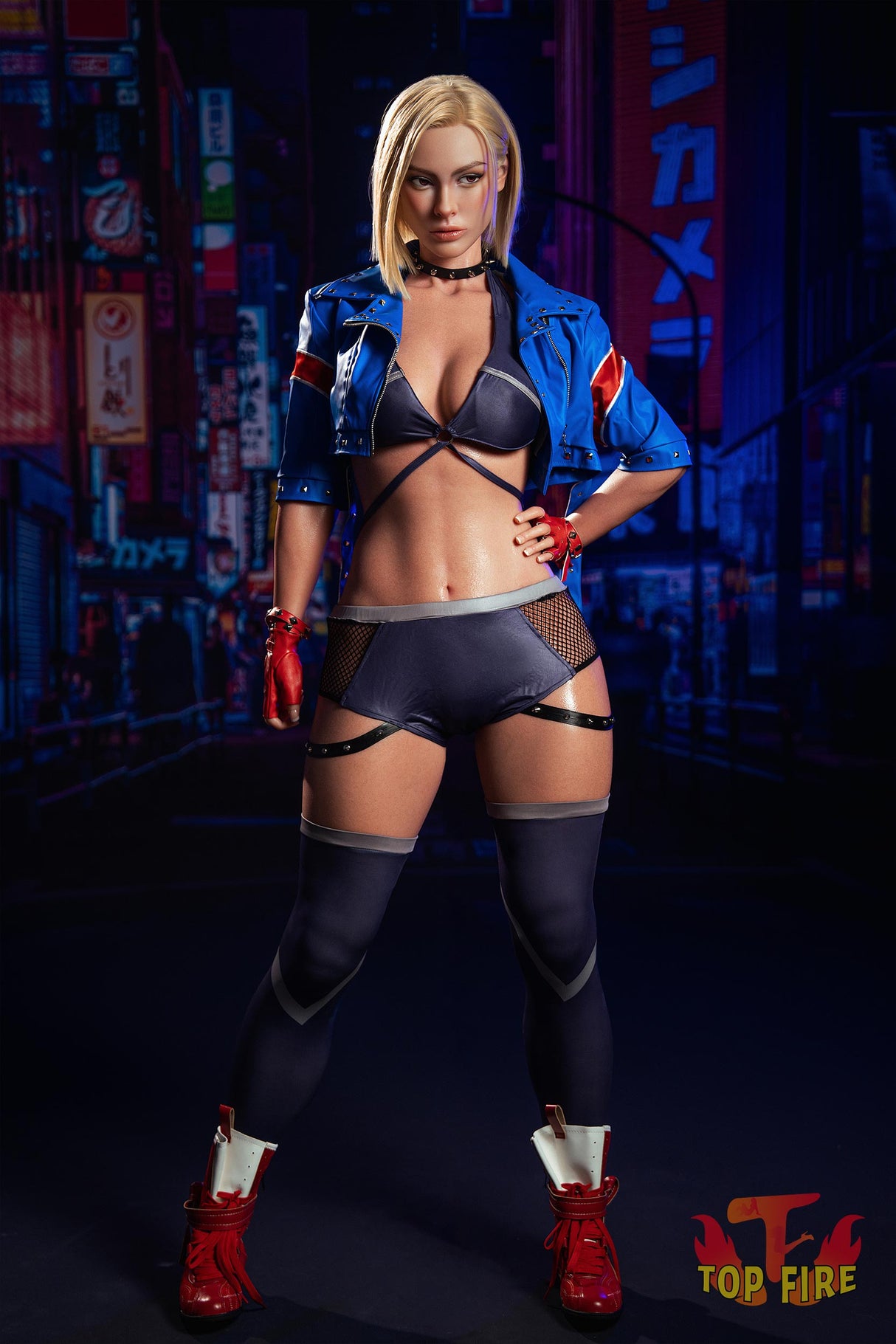 T08 : Poupée sexuelle Top Fire Doll (entièrement en silicone)