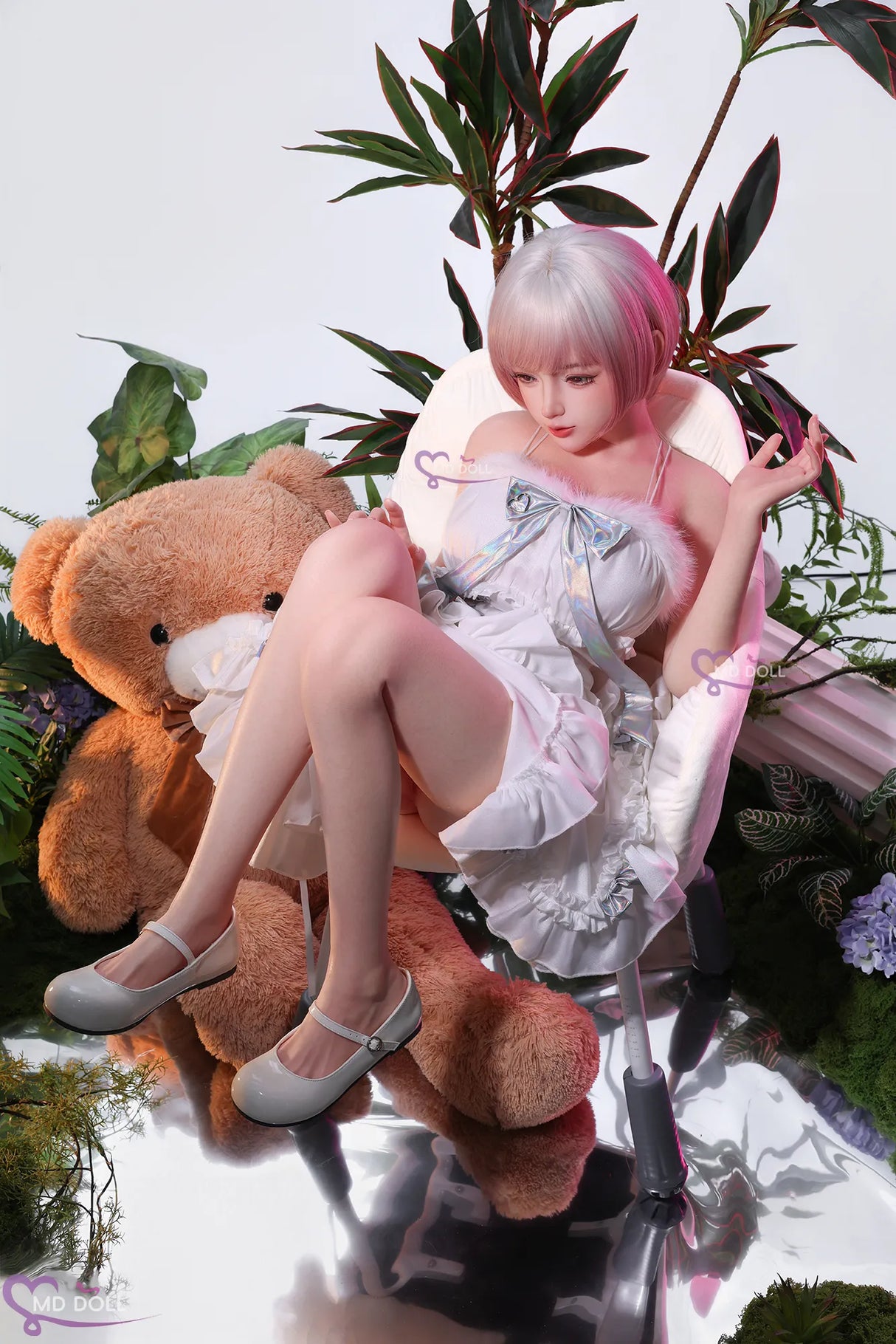 Kitty: 151cm G-Cup Realistic Silicone Sex Doll-MD Doll