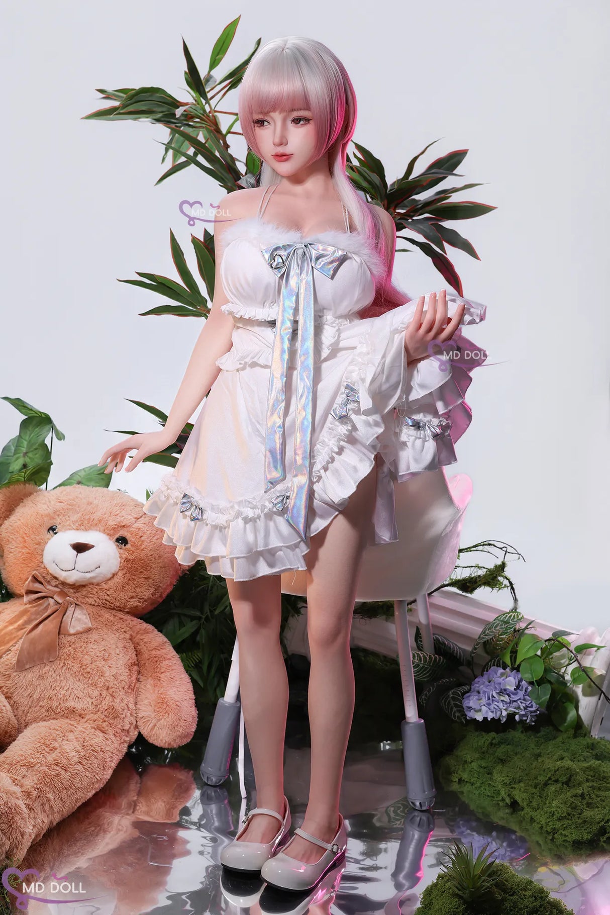 Kitty: 151cm G-Cup Realistic Silicone Sex Doll-MD Doll