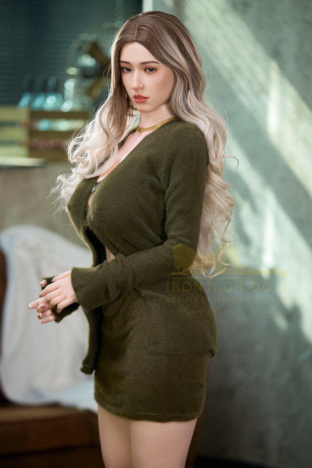 S7: Premium 159cm F-Cup Silicone Sex Doll-Irontech Doll