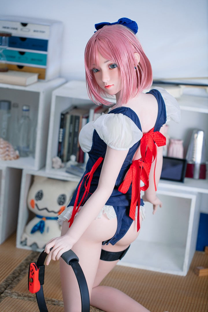 J012: 148cm C-Cup Realistic Silicone Head TPE Body Sex Doll-FU Doll