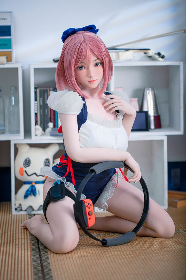 J012: 148cm C-Cup Realistic Silicone Head TPE Body Sex Doll-FU Doll