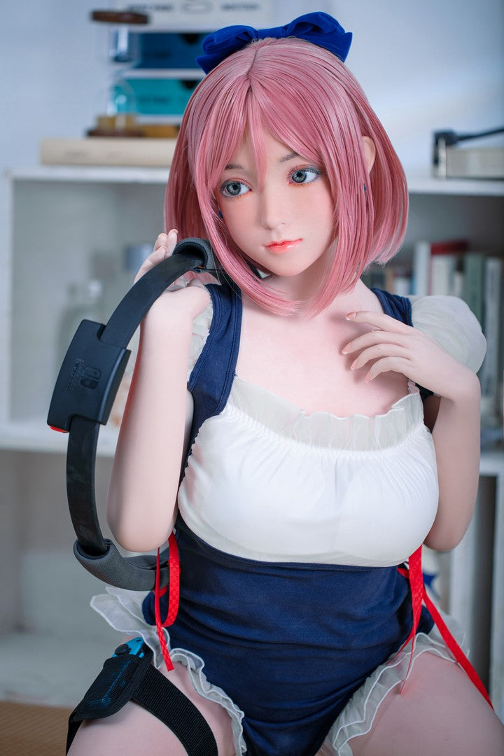 J012: 148cm C-Cup Realistic Silicone Head TPE Body Sex Doll-FU Doll