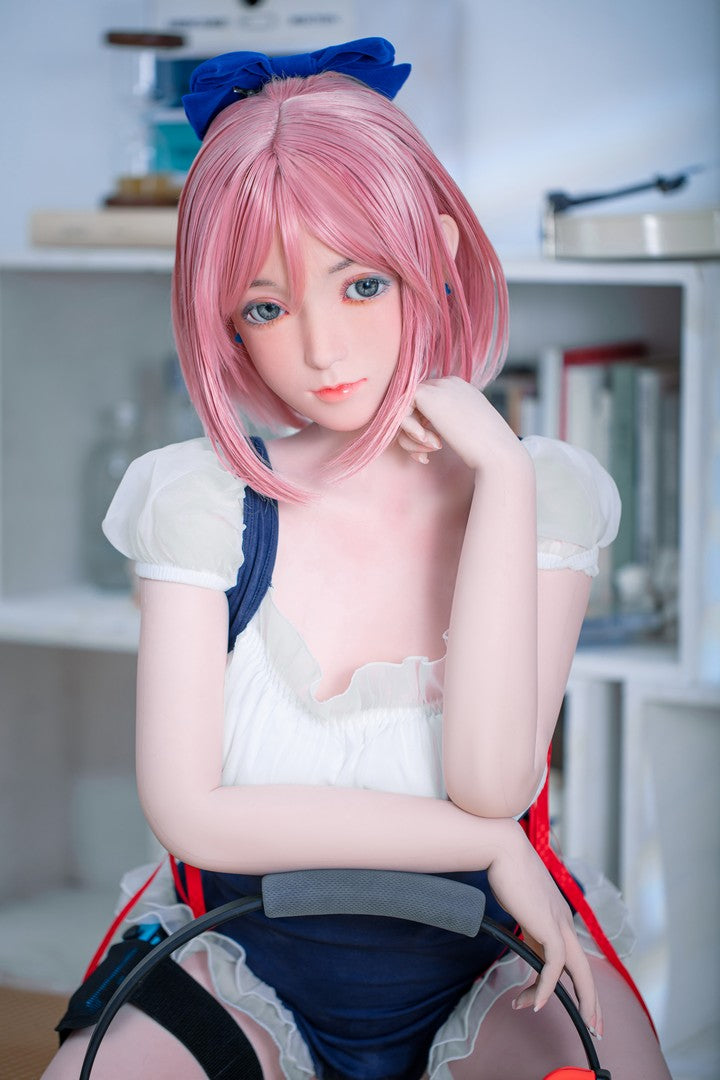 J012: 148cm C-Cup Realistic Silicone Head TPE Body Sex Doll-FU Doll