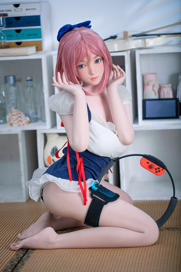 J012: 148cm C-Cup Realistic Silicone Head TPE Body Sex Doll-FU Doll