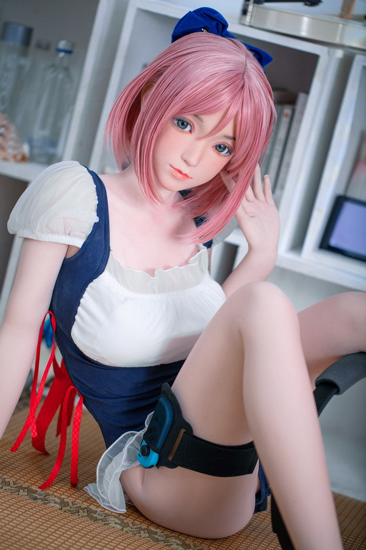 J012: 148cm C-Cup Realistic Silicone Head TPE Body Sex Doll-FU Doll