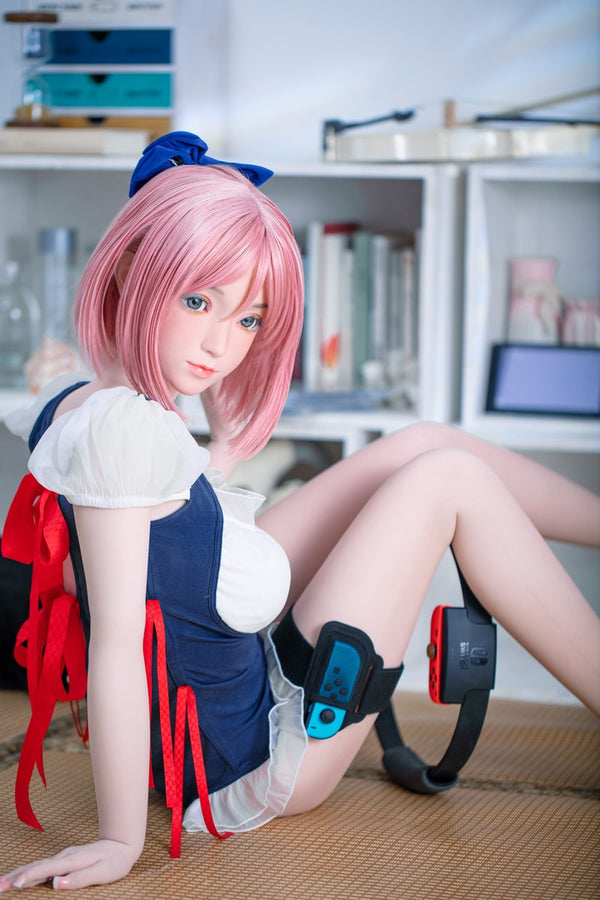 J012: 148cm C-Cup Realistic Silicone Head TPE Body Sex Doll-FU Doll