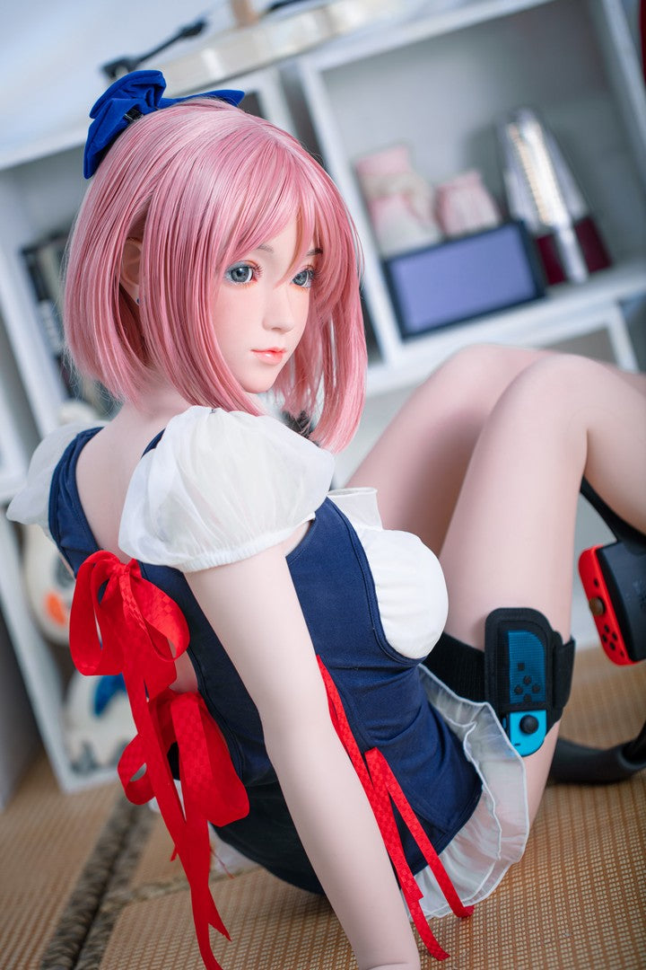 J012: 148cm C-Cup Realistic Silicone Head TPE Body Sex Doll-FU Doll