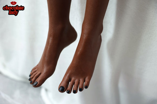 Fiona: 158cm G-Cup Realistic Silicone Black Sex Doll