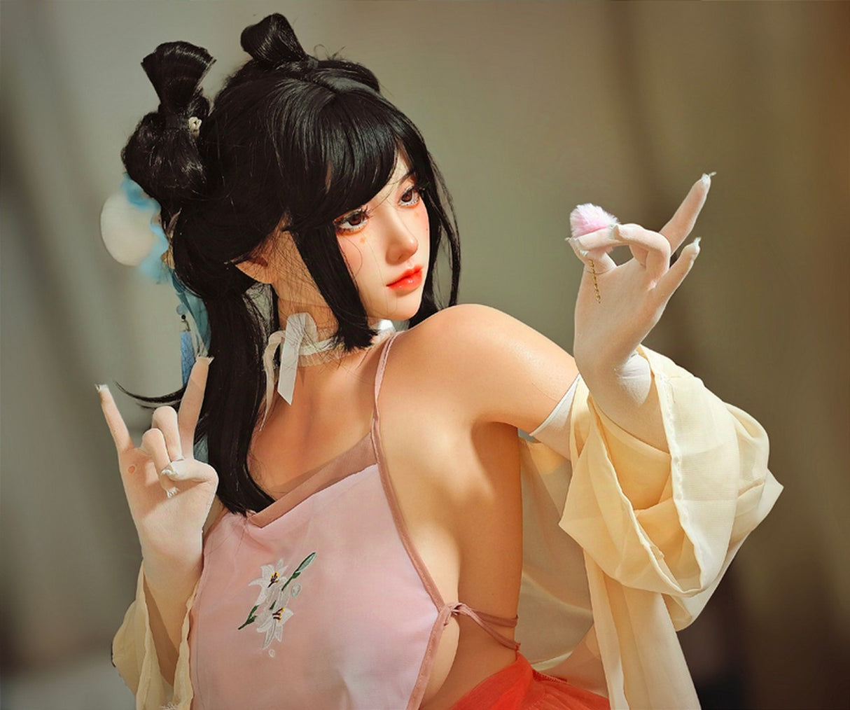 Xiao Bei ROS: 162cm F-Cup Realistic Silicone Sex Doll-FU Doll