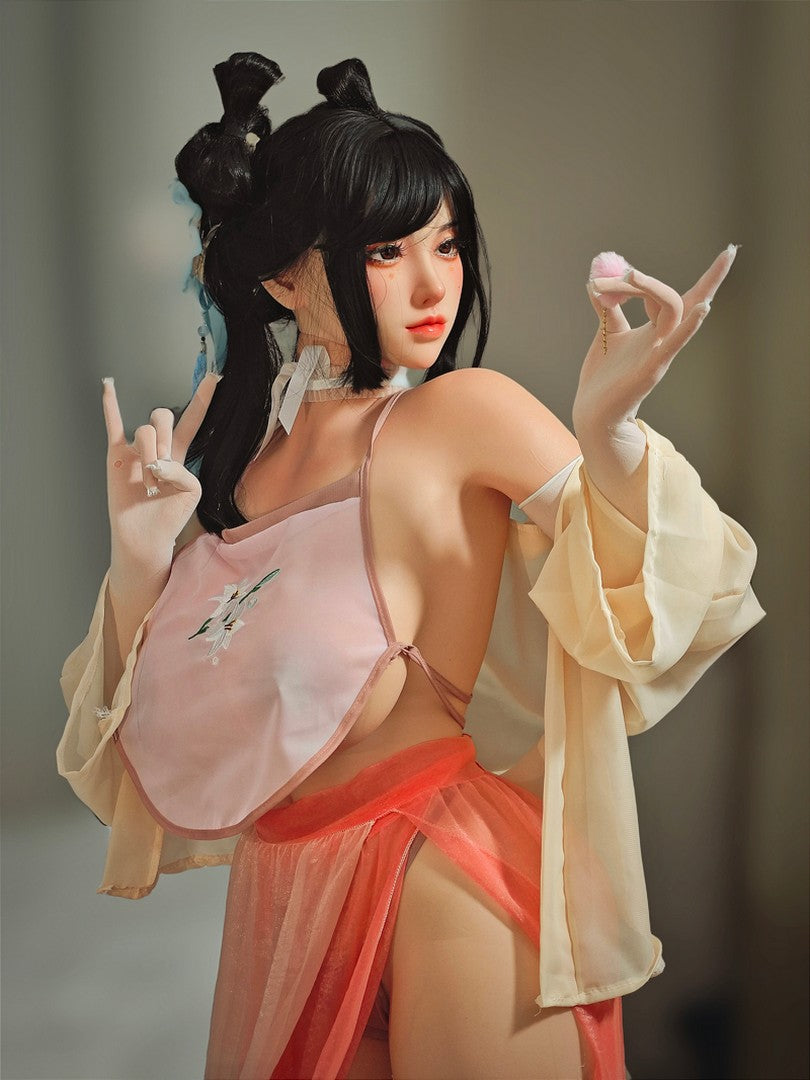 Xiao Bei ROS: 162cm F-Cup Realistic Silicone Sex Doll-FU Doll