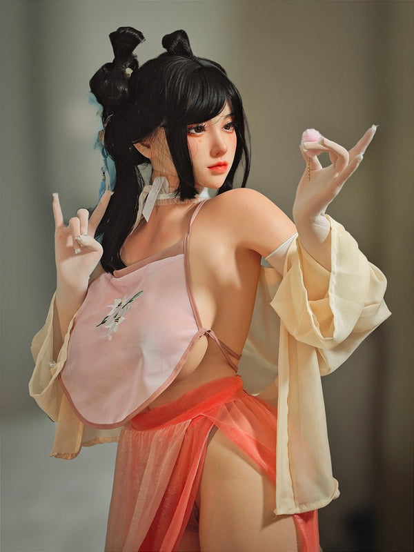 Xiao Bei ROS: 162cm F-Cup Realistic Silicone Sex Doll-FU Doll