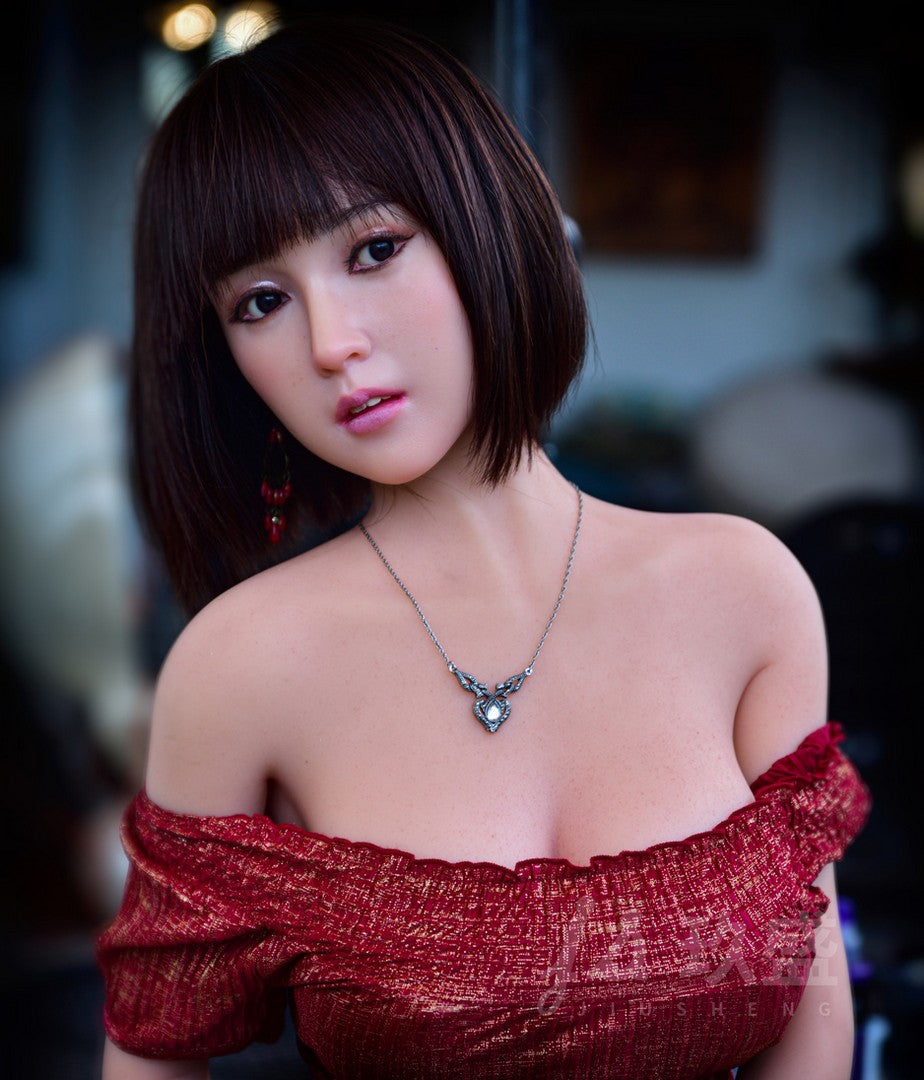 Lily: 150cm Realistic Silicone Head TPE Body Jiusheng Sex Doll
