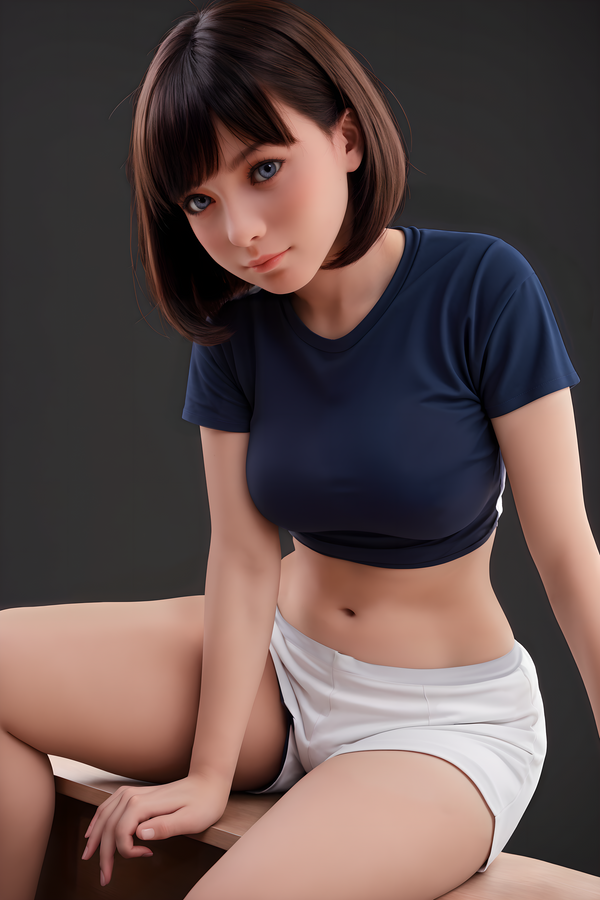 #AB17: 151cm F-Cup Lifelike TPE Body Silicone Head Sex Doll-Aibei