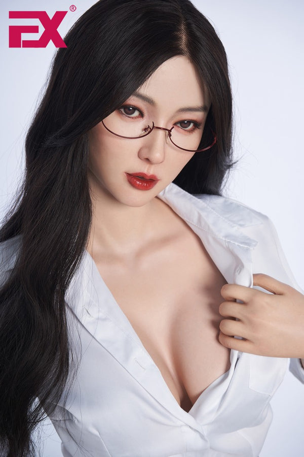 Jia-Xin: 168 cm große, realistische Silikon-Sexdoll mit D-Körbchen – EX-Puppe