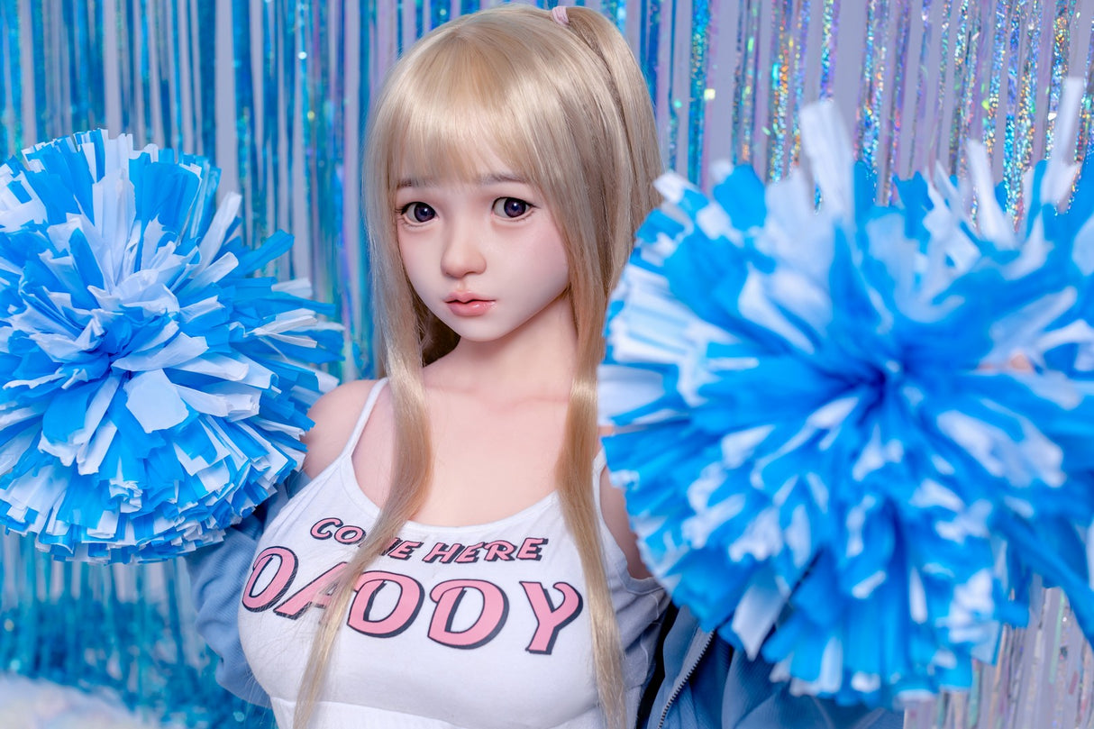 J018: 148cm C-Cup Realistic Silicone Head TPE Body Sex Doll-FU Doll