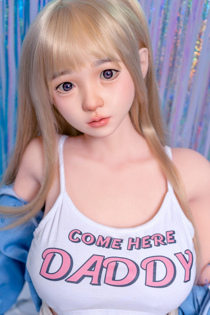 J018: 148cm C-Cup Realistic Silicone Head TPE Body Sex Doll-FU Doll