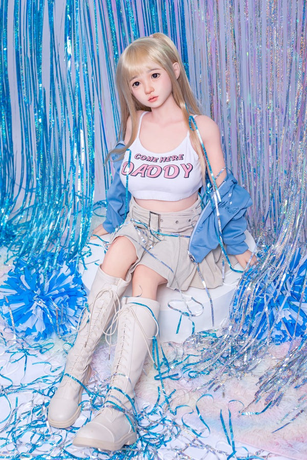 J018: 148cm C-Cup Realistic Silicone Head TPE Body Sex Doll-FU Doll