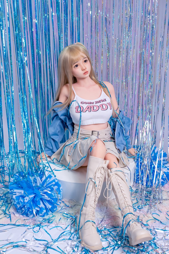 J018: 148cm C-Cup Realistic Silicone Head TPE Body Sex Doll-FU Doll