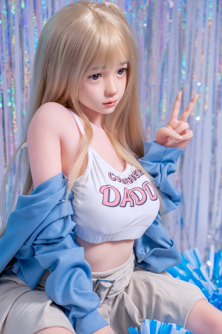 J018: 148cm C-Cup Realistic Silicone Head TPE Body Sex Doll-FU Doll