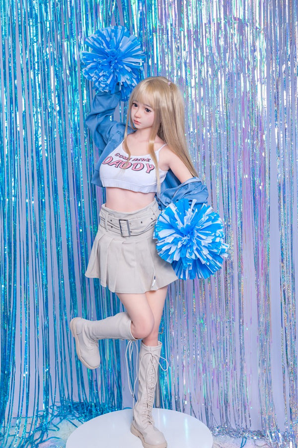 J018: 148cm C-Cup Realistic Silicone Head TPE Body Sex Doll-FU Doll