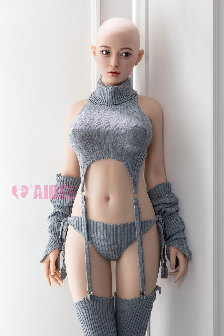 Julia: 158cm F-Cup Realistic Silicone Sex Doll-Aibei