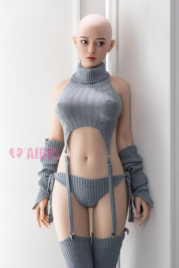 Julia: 158cm F-Cup Realistic Silicone Sex Doll-Aibei