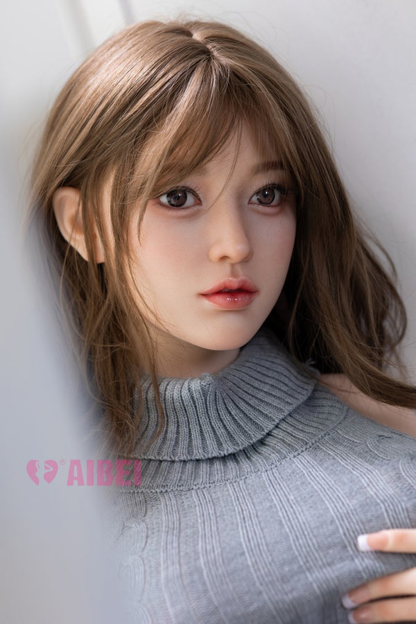 Julia: 158cm F-Cup Realistic Silicone Sex Doll-Aibei