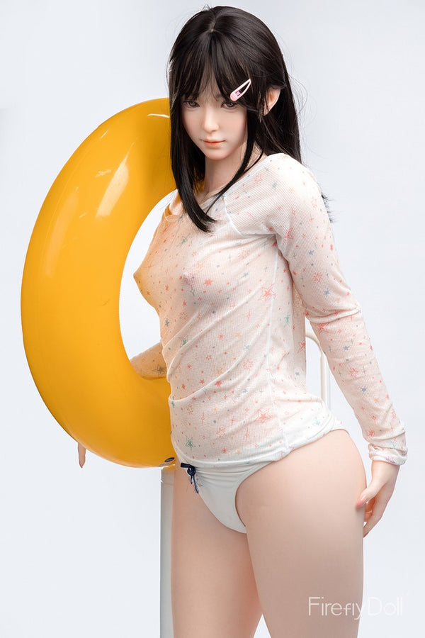 C008 Little Leeson: 161cm A-cup Swimsuit Silicone Sex Doll