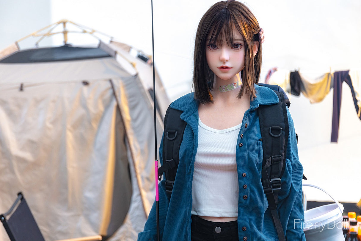C002 Nanako: 151cm A-cup Camping Silicone Sex Doll