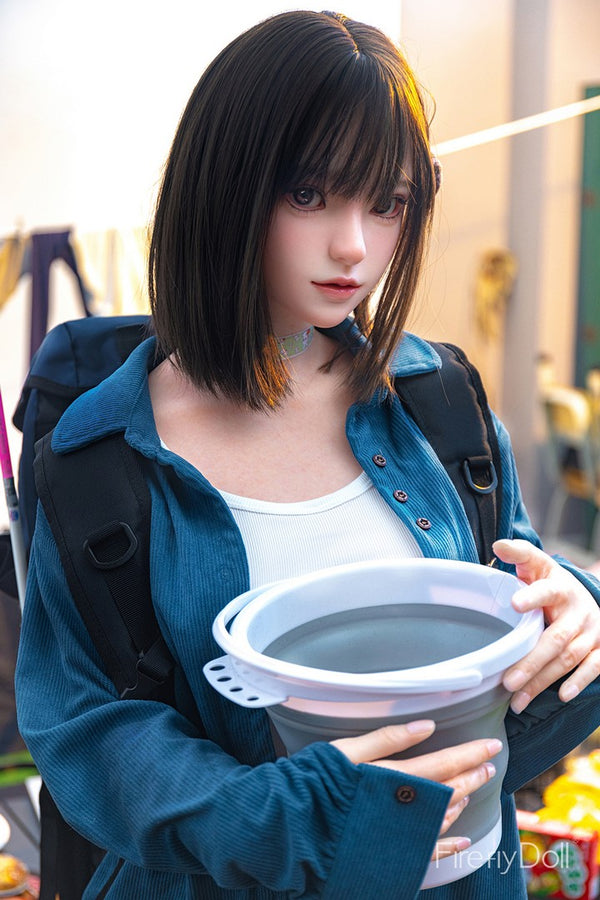 C002 Nanako: 151cm A-cup Camping Silicone Sex Doll
