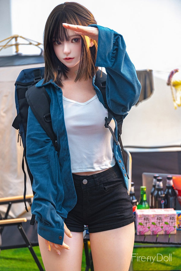 C002 Nanako: 151cm A-cup Camping Silicone Sex Doll