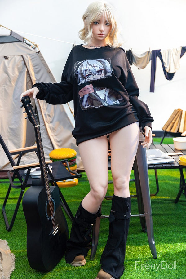C005 Xifeng: 164cm F-cup Camping Silicone Sex Doll
