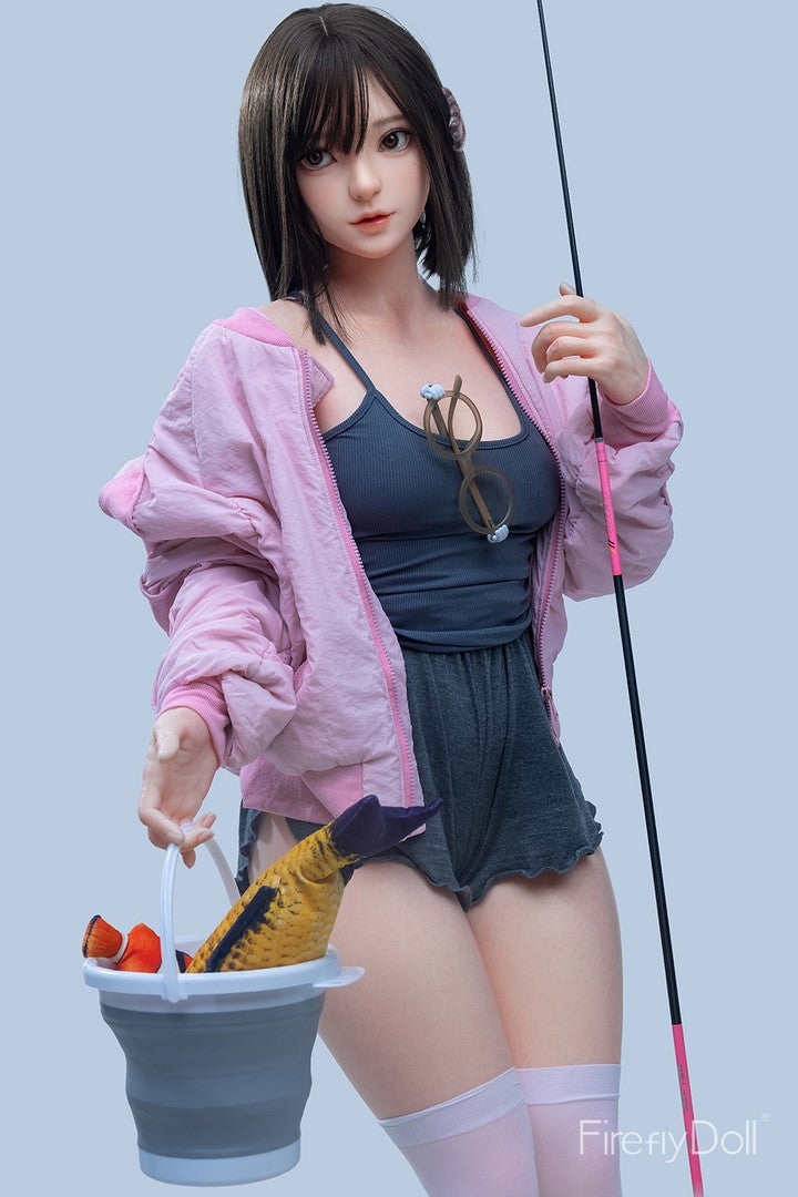 C002 Nanako: 151cm A-cup Fishing Silicone Sex Doll