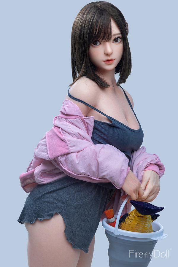 C002 Nanako: 151cm A-cup Fishing Silicone Sex Doll