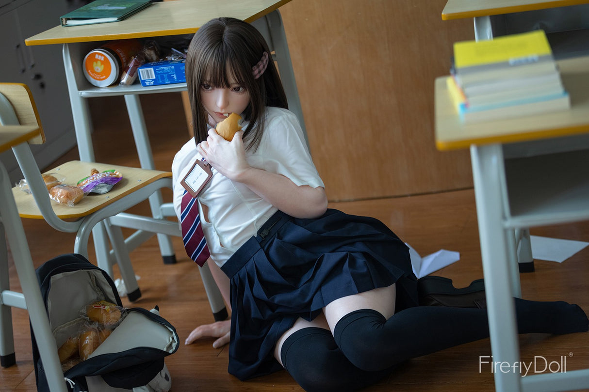 C002 Nanako: 151cm A-cup Classroom Silicone Sex Doll
