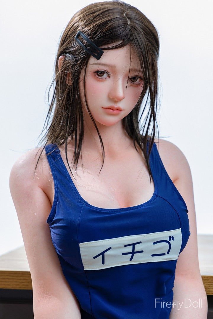C001 Liuli: 159cm E-cup Swimsuit Silicone Sex Doll
