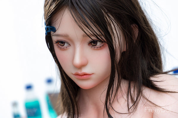 C001 Liuli: 159cm E-cup Swimsuit Silicone Sex Doll