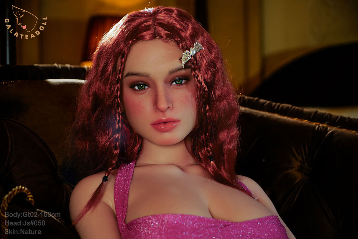 GT02+JS#050(Nature)-1: 163cm E-Cup Realistic Silicone Sex Doll-Galatea