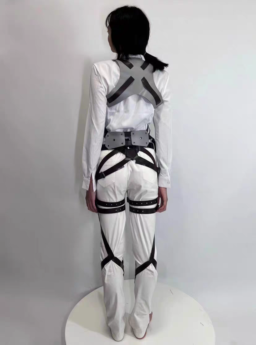 Costume de jeu de rôle de Noël Bunny Girl en velours sexy en lingerie basse en V