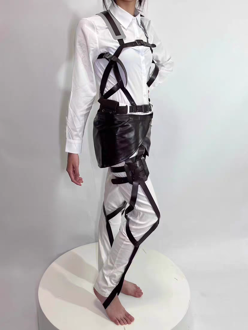 Costume de jeu de rôle de Noël Bunny Girl en velours sexy en lingerie basse en V