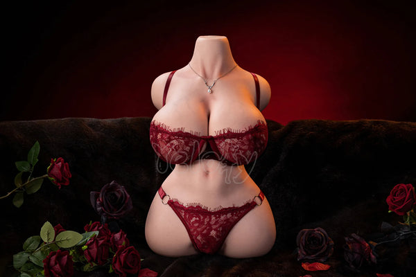 Marissa B6: 23LB Lightweight Lifelike Silicone Torso