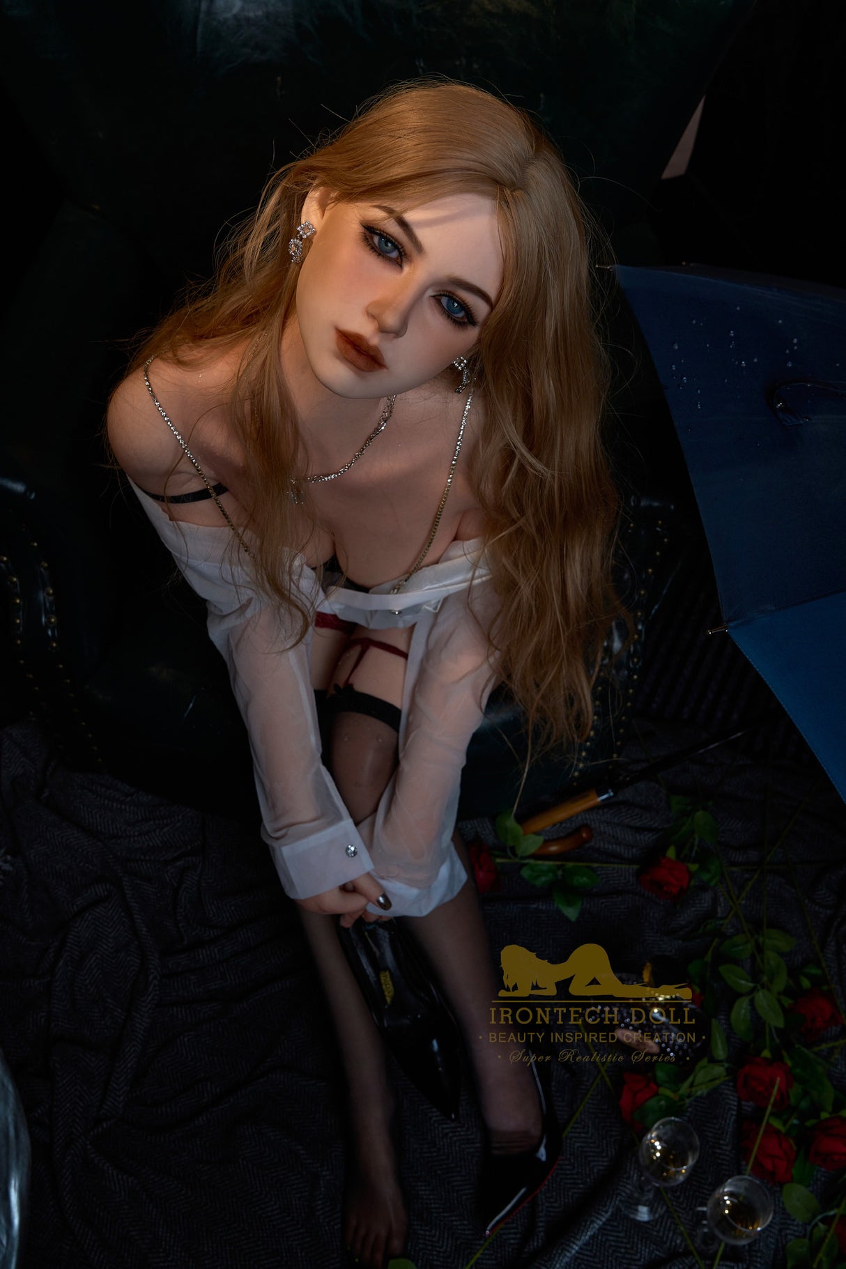 S38: Premium 164cm E-Cup Silicone Sex Doll-Irontech Doll