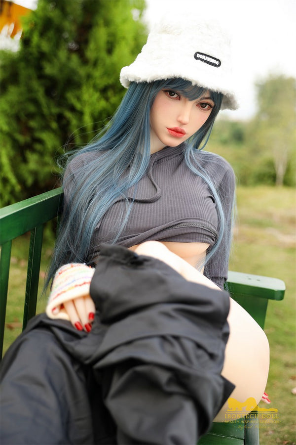 S41: Premium 159cm F-Cup Silicone Head and TPE Body Sex Doll-Irontech Doll