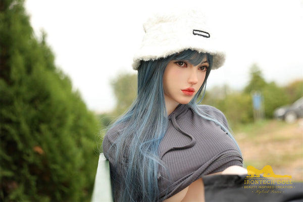 S41: Premium 159cm F-Cup Silicone Head and TPE Body Sex Doll-Irontech Doll