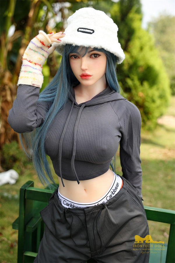 S41: Premium 159cm F-Cup Silicone Head and TPE Body Sex Doll-Irontech Doll