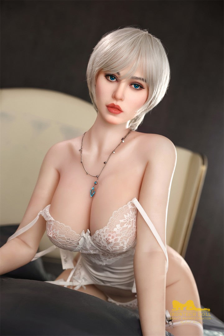S2: Premium 159cm F-Cup Silicone Head and TPE Body Sex Doll-Irontech Doll