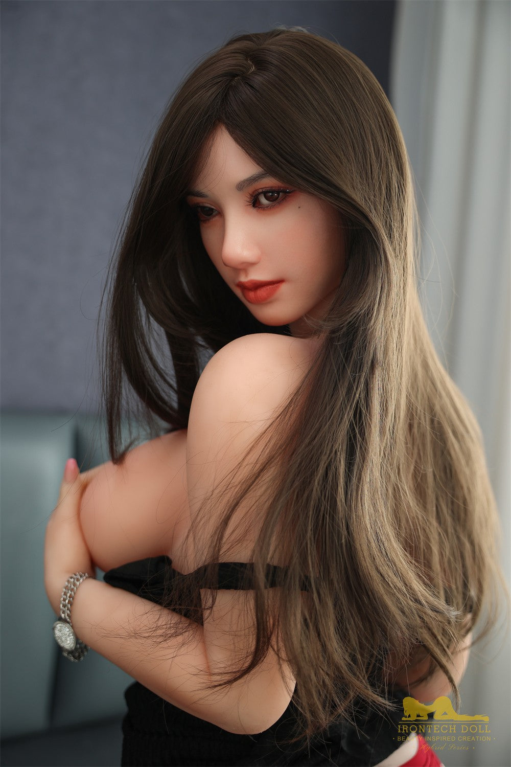 S30: Premium 161cm G-Cup Silicone Head and TPE Body Sex Doll-Irontech Doll