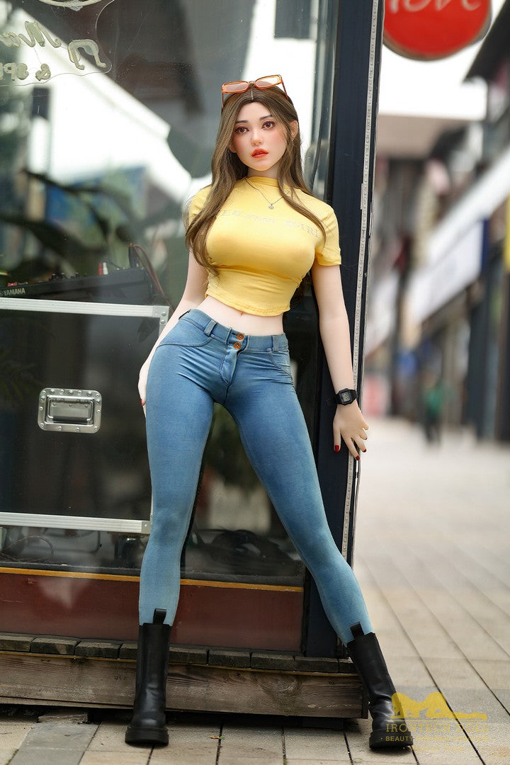 S40: Premium 159cm F-Cup Silicone Head and TPE Body Sex Doll-Irontech Doll