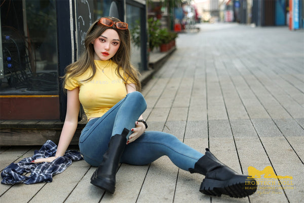 S40: Premium 159cm F-Cup Silicone Head and TPE Body Sex Doll-Irontech Doll